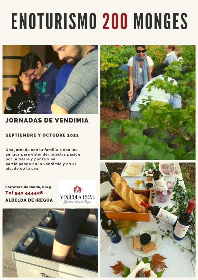 Hotel Vinicola Real-200 Monges Albelda De Iregua ภายนอก รูปภาพ